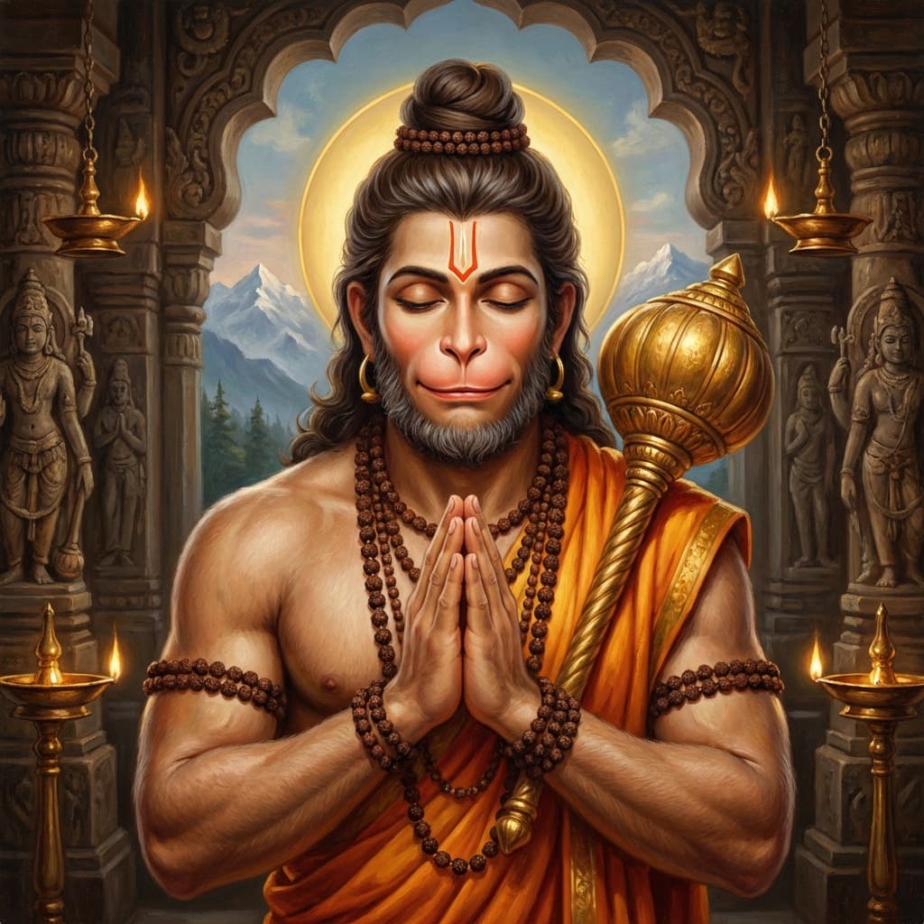 Hanuman deity
