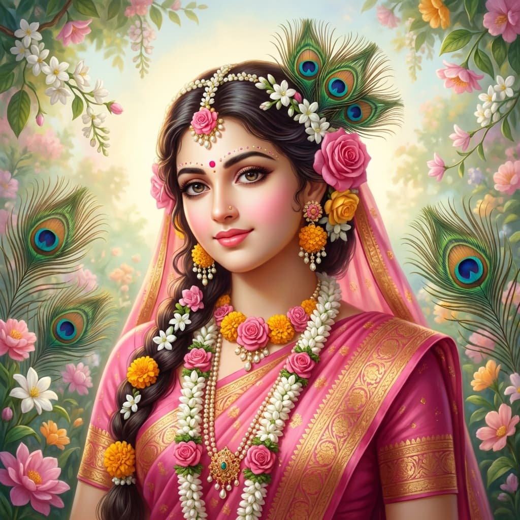 Radha deity