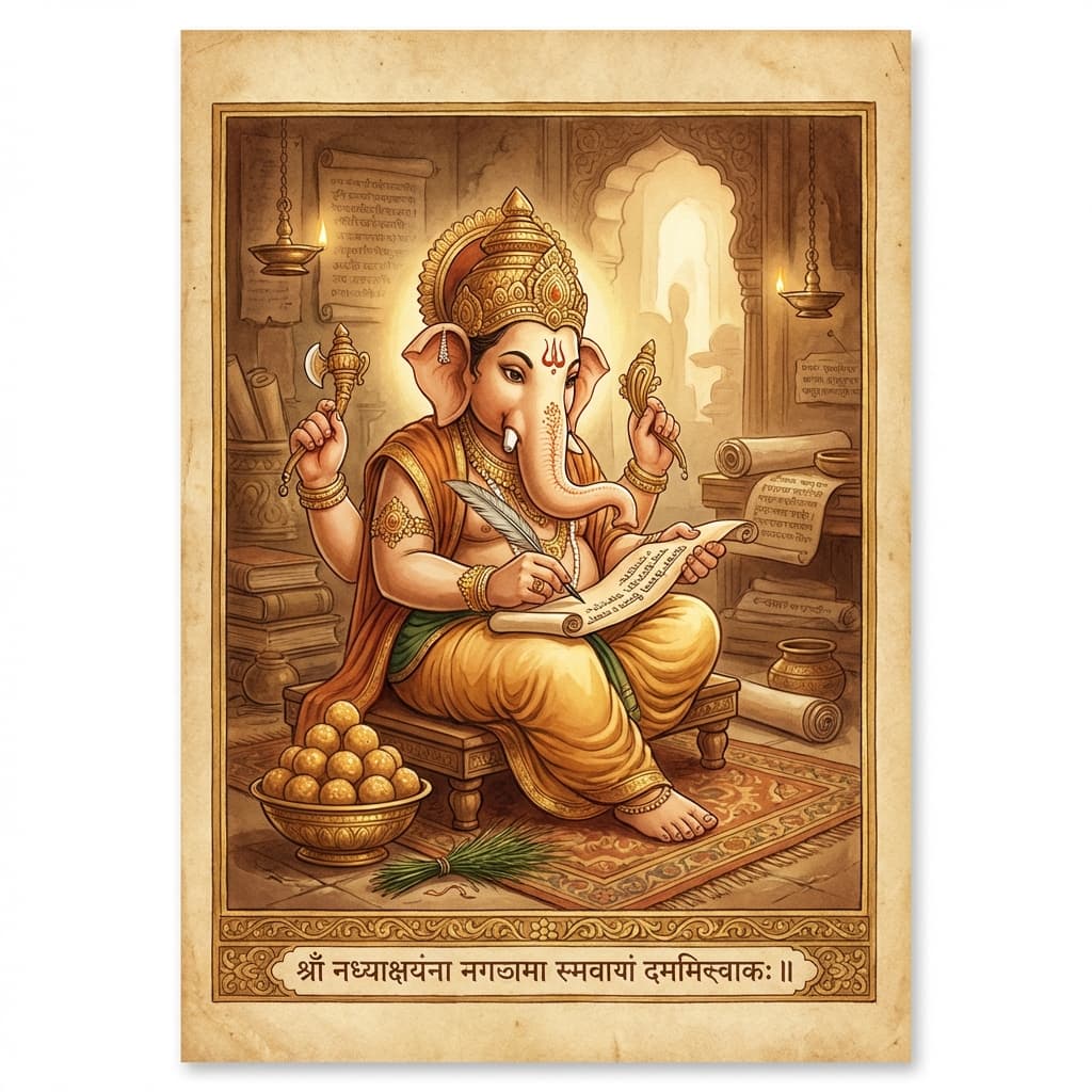 गणेश अष्टोत्तर शतनामावली