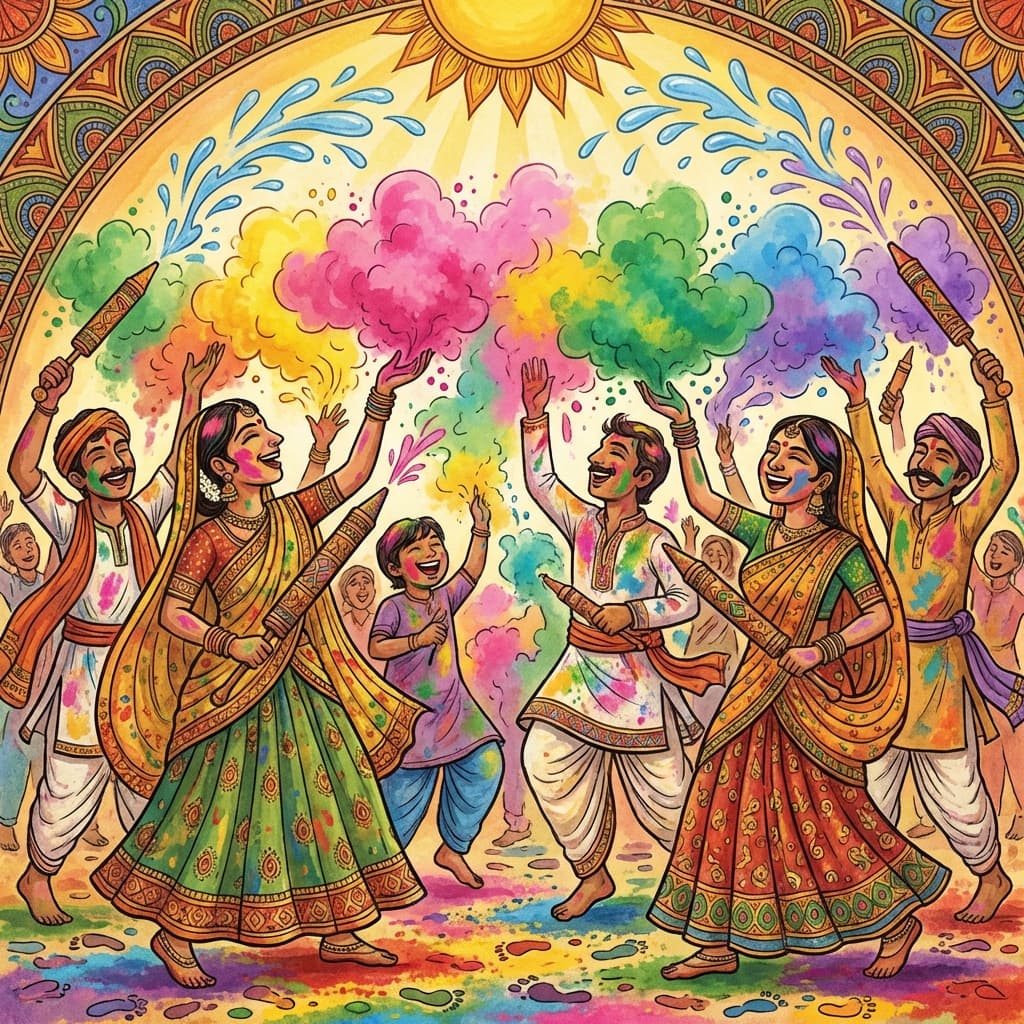Holi festival